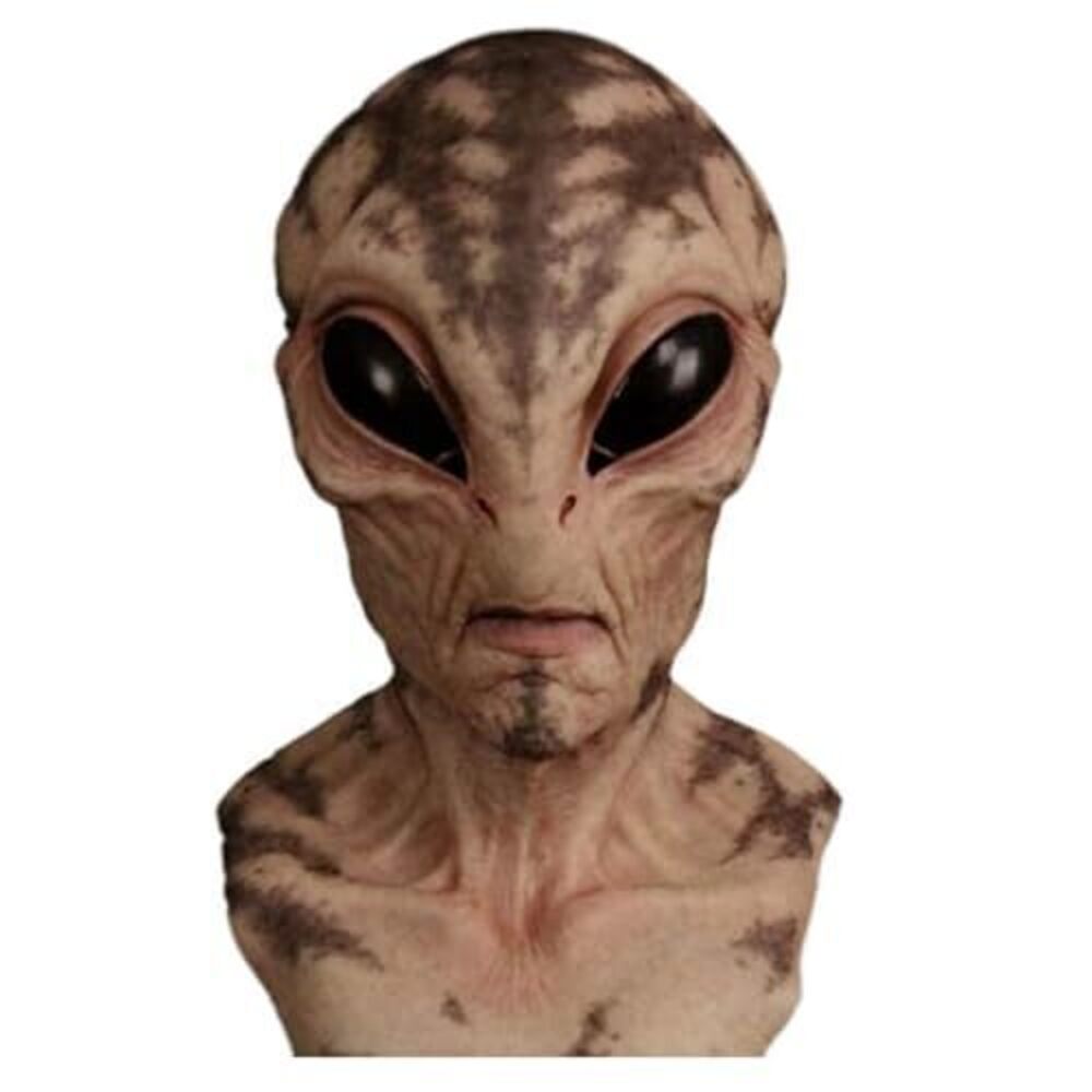 5765 Halloween Alien Mask Realistic Evil Latex Mask for Adult Horror Fancy